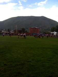 Rugby in Wagner Park